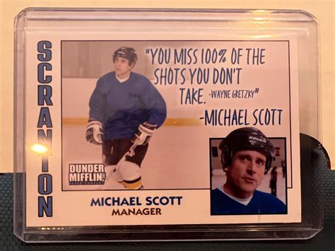 Scranton, PA Local Legend, Michael Scott : r/nhl