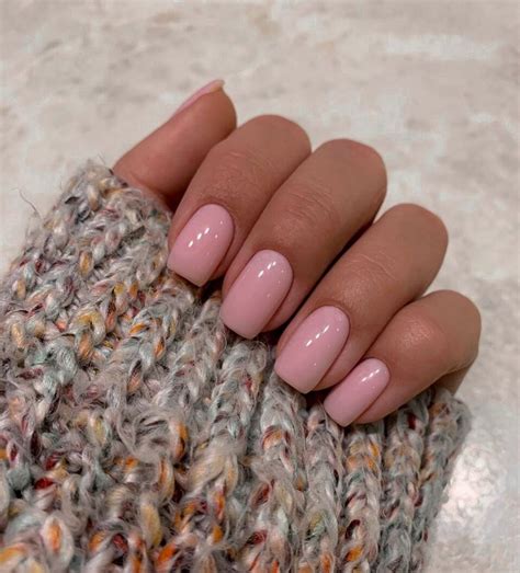Нюдовые ногти,розовый маникюр | Gel nails, Nail colors, Blush nails