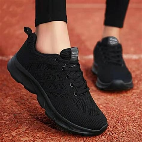 black women shoes skechers track  staple trainers blackwhite