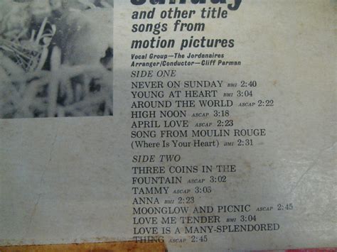 Connie Francis "never on sunday" LP (sold)