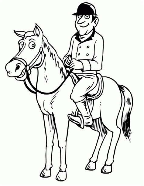 Kentucky Derby Coloring Pages - Coloring Home