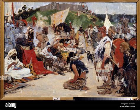 Slave market painting hi-res stock photography and images - Alamy