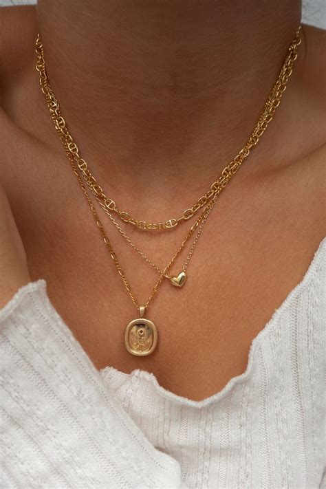 pretty jewelry necklaces stacked necklaces gold jewelry necklace