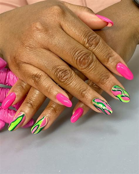 33+ Best Pink And Green Nails Ideas & Designs [2025]