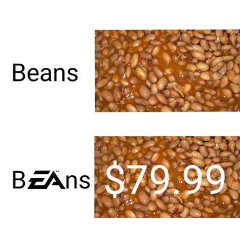 beans meme guy