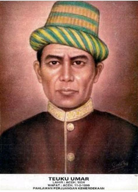 detail gambar pahlawan teuku umar koleksi nomer