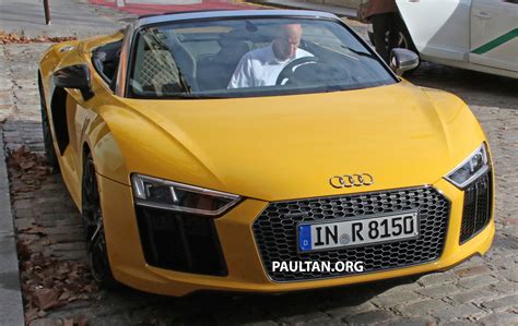 SPYSHOTS: Audi R8 Spyder caught completely naked 2016-audi-r8-spyder