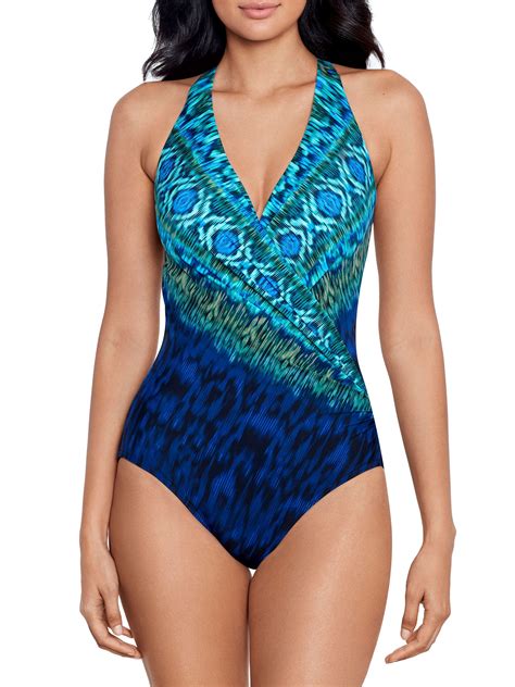 Miraclesuit Swimwear One Piece Tank, Tummy Control, Firm, Confident