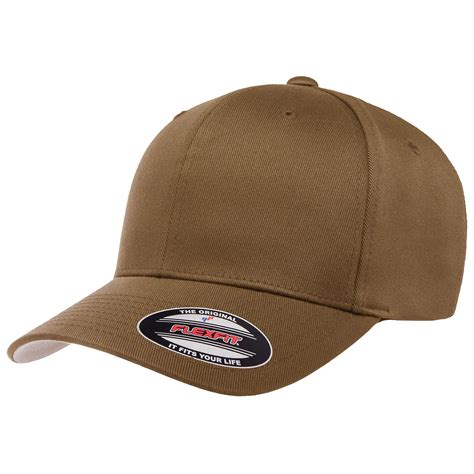 Snapklik.com : Flexfit Mens Wooly Combed Twill Fitted Baseball Cap