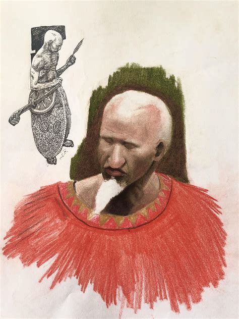 Sketch of two individuals of the Bete tribes : r/worldbuilding