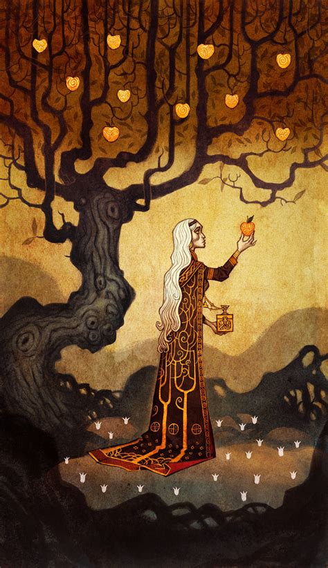 pole--star — Illustrations from “Norse Gods” by Johan Egerkrans