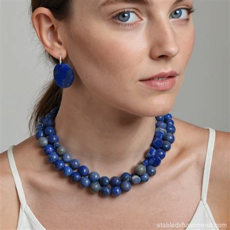 model  lapis lazuli jewelry stable diffusion