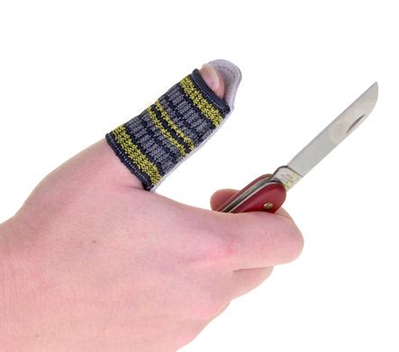 leather thumb guard thumb protector  cutting