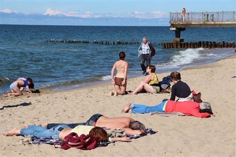 Температура воды: Балтийское море в Калининградской области самое теплое