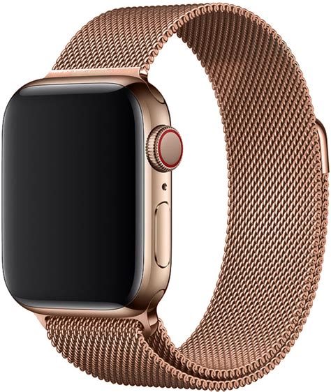 Миланский металлический ремешок для умных смарт часов Apple Watch ...