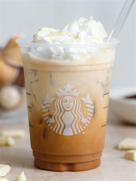 Iced White Chocolate Mocha - The Healthful Ideas