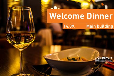 Welcome Dinner by ESN Debrecen 2018 Fall | ESN Debrecen