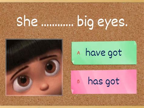 have got / has got - Quiz