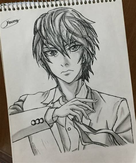 Light Yagami Fan art by Kiaartz on DeviantArt