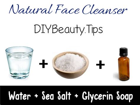 Natural Face Cleanser | DIY Beauty.Tips