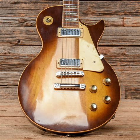 Gibson Les Paul Deluxe Tobacco Sunburst 1978 – Chicago Music Exchange