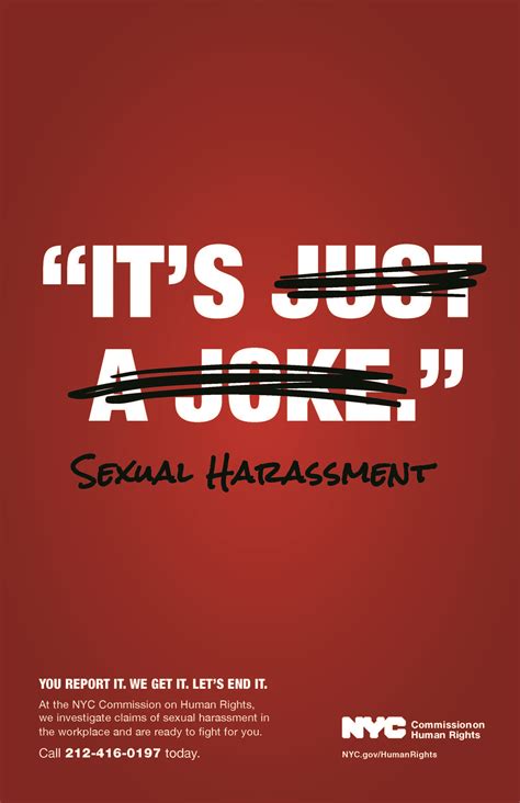 Sexual Harassment At Work | NYC Human Rights