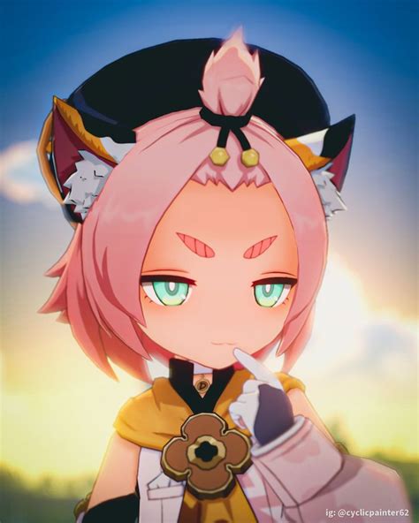 genshin impact smug // | Anime, Impact, Drawings