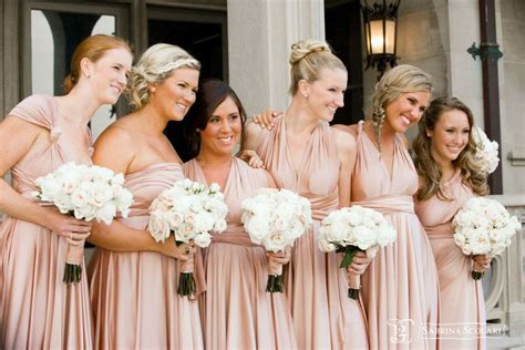 bride party  allison barbera beauty