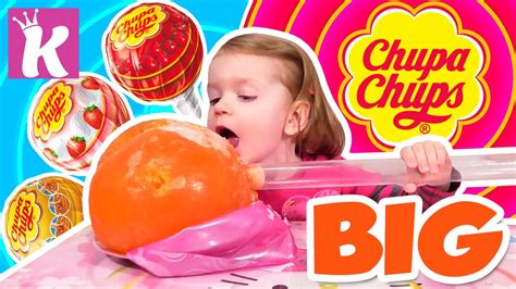 DIY Гигантский Чупа Чупс YOUTUBE Giant Chuppa Chups Lollipops Candy ...