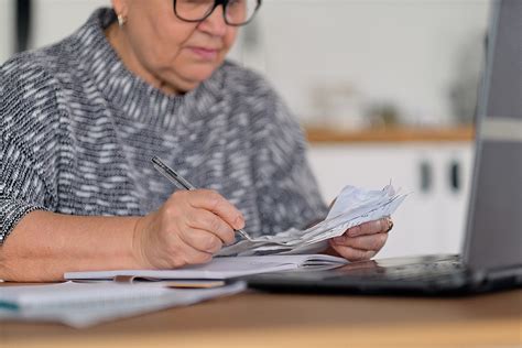 financial    elderly managing senior finances