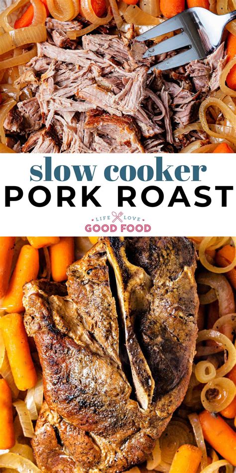 Slow Cooker Pork Roast - Life, Love, and Good Food