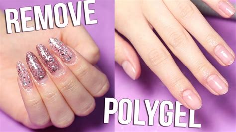 How To Remove Polygel Nails At Home - HOWTOERMOV