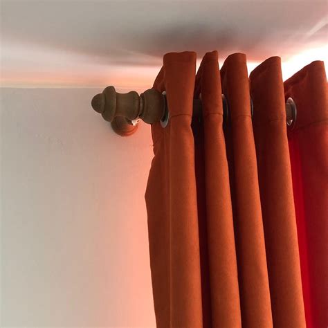 mese ahsap rustik perde askisi perdecom