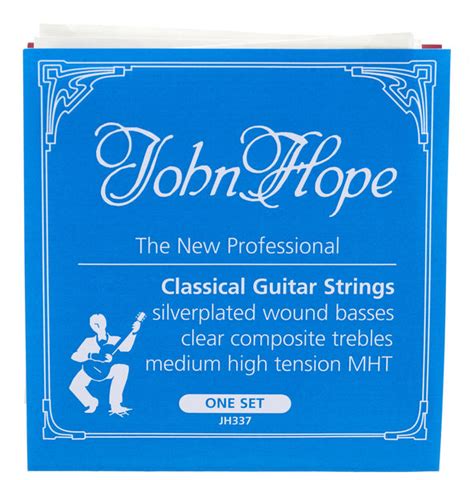 Струны для классической гитары JOHN HOPE JH 337 New - Rio-Music