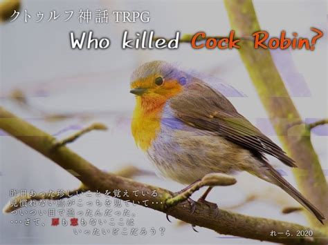 cocwho killed cock robin booth