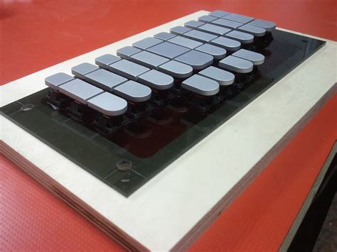 Stenosaurus stenography keyboard prototype - deskthority