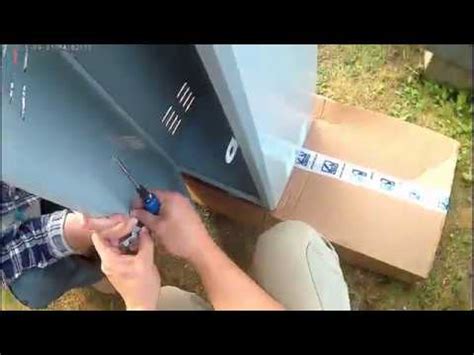 Сборка шкафа под газовый баллон. - YouTube