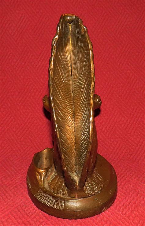 Vintage Cast Iron Squirrel Match Holder | Collectors Weekly