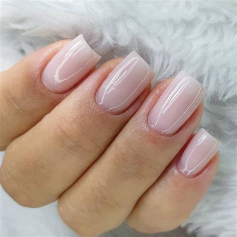 Unhas De Gel Sem Decoração