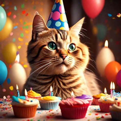 Happy Birthday Cats Pictures