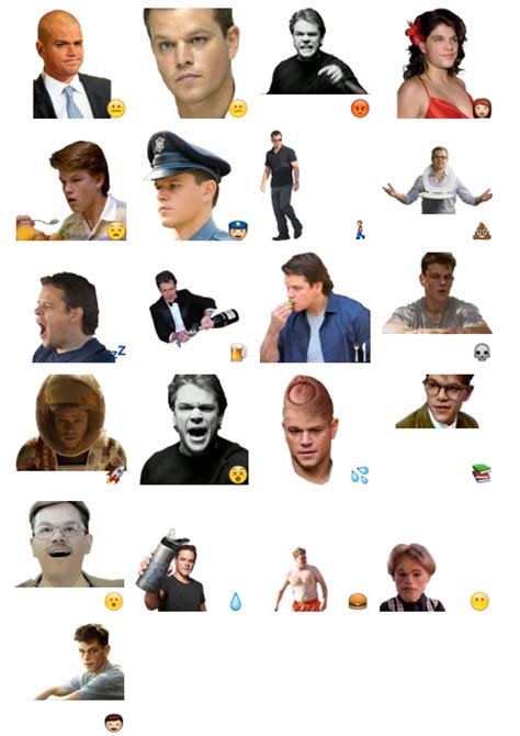 Stickers MaTT Damon | Anime Movie