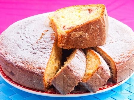 Вкусен кекс / сладкиш с кисело мляко и малини