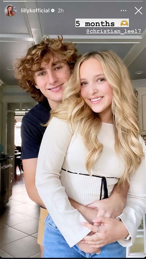 Lilly Ketchman Celebrates Anniversary With Boyfriend Christian