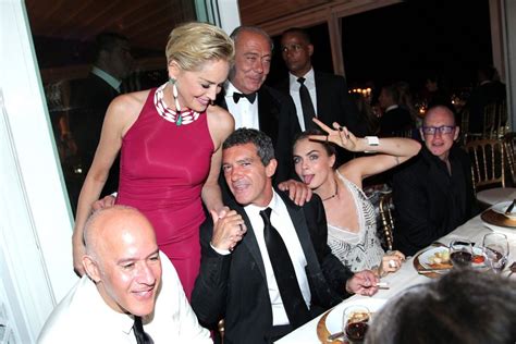 Identity of Antonio Banderas' pretty companion revealed