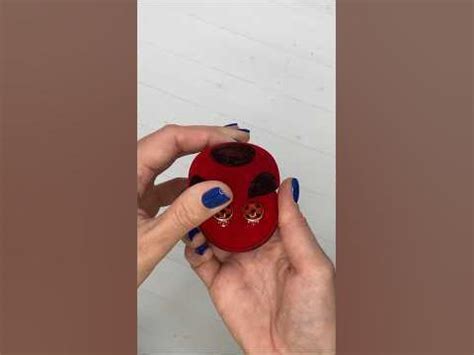 Талисман Леди Баг (Lady Bug) клипсы/серёжки 🐞 Для заказа 💌👇🏻 - YouTube