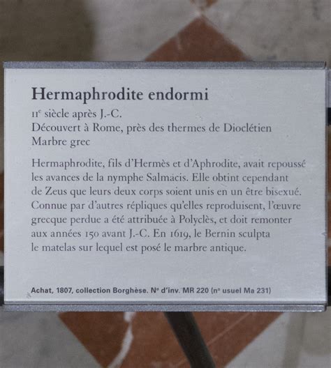 Louvre: Hermaphrodite endormi « supernaut