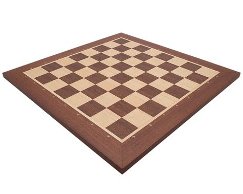 16 Inch No.4 Inlaid Wooden Chess Board with notation (PLC002N)