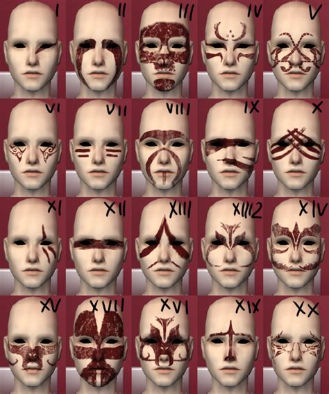viking face paint designs - Torie Odell