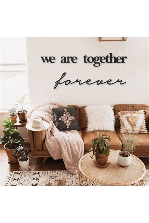 We Are Together Forever Wood Sign Wooden Wall Decoration - Etsy