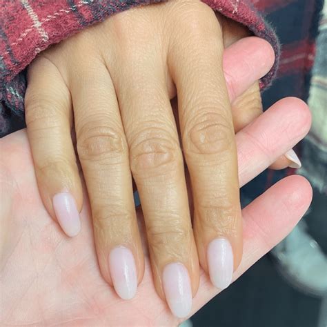 Milky White Ombre Nails at Adolfo Scanlan blog